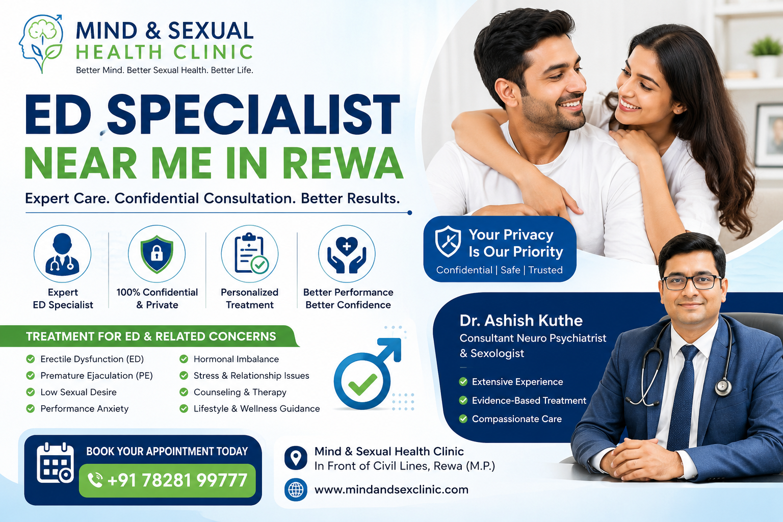 ED Specialist near me in rewa