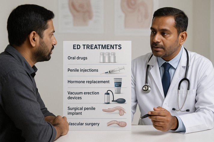 Non surgical erectile dysfunction treatment in hoshangabad
